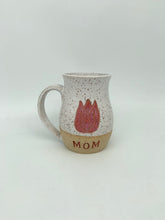 Load image into Gallery viewer, Tulip Mom Mug B (white-speckled)
